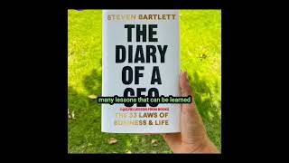 TOP 10 LESSONs FROM THE DIARY OF A CEOBY STEVEN BARTLETT  Lessons From Books  Motivated Books [upl. by Nyladnek]