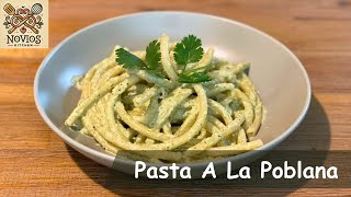 Pasta A La Poblana  Moms Recipe [upl. by Nylsej]