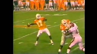 Tee Martin  Tennessee Highlights [upl. by Ellatnahc701]