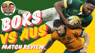 Springboks vs Wallabies  Match Review [upl. by Atikan]