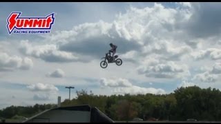 Freestyle Motocross Team FMX Wows Summit Racings TruckFest [upl. by Mikaela964]