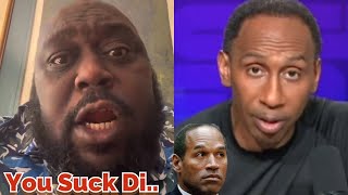 Faizon Love VIOLATES Stephen A Smith For Trashing OJ Simpson amp BET Memorian “YOU HOUSE N [upl. by Nnaycart]