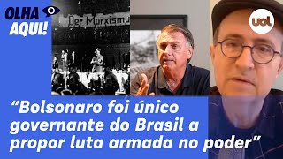 Reinaldo Azevedo Bolsonaro está para democracia como Marcola para liberdade E Hitler em 33 [upl. by Enella]