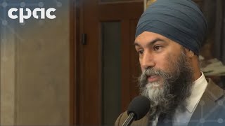 Jagmeet Singh comments following passage of pharmacare bill – October 11 2024 [upl. by Niggem18]