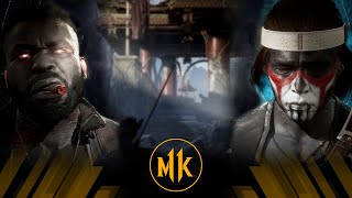 Mortal Kombat 11  Revenant Jax Vs Revenant Nightwolf Very Hard [upl. by Akimihs472]