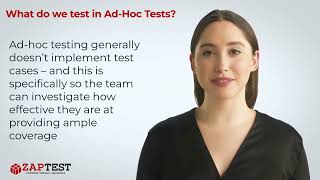 What do we test in Ad Hoc Tests [upl. by Fital]