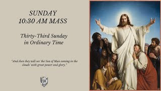 Sunday November 17  1030AM Sunday Mass  SJB Longmont [upl. by Nnovahs]