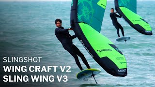 Slingshot Wing Craft V2  Sling Wing V3 Hard Handles Review with Brandon Scheid [upl. by Nasho]