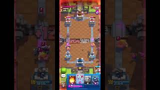 Playing smart  ultimate victory Watch this strategy unfold ClashRoyale GameStrategy PlaySmart [upl. by Acinhoj541]