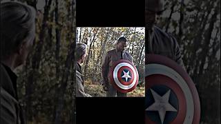 Captain America gives shield to Falcon captainamerica avengersinfinitywar marvel mcu shorts [upl. by Boorman707]