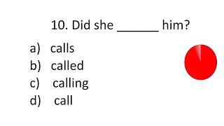 TEST YOUR ENGLISH GRAMMAR TENSES  CORRECT FORM OF VERB 15 Questions Eng Grammar Quiz 1 [upl. by Nalak943]