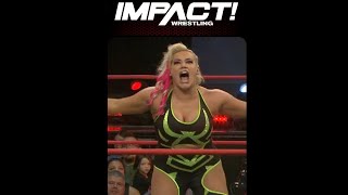 Taya Valkyrie And Rosemary Send Taylor Wilde And KiLynn King To The Floor  IMPACT March 16 2023 [upl. by Neehs]