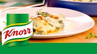 KNORR®  Recette de Gratin de courgettes [upl. by Ogawa]