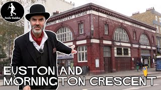 Euston and Mornington Crescent Splendidly Spiffing London Walking Tour [upl. by Retha]