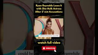 Ryan Reynolds Loses It with SheHulk Actress After Sxist Accusations PART 8 [upl. by Imij]