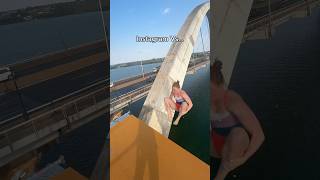 High Diving Gone Wrong 😳 bravegang bts [upl. by Locke]