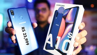 Samsung Galaxy A10s Unboxing And Quick Review  PUBG Performance [upl. by Annayad609]