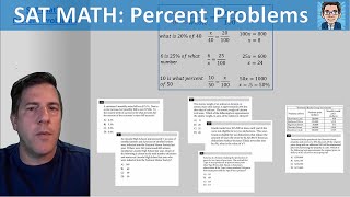 SAT Math Percent Problems [upl. by Enrol]