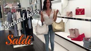 SALDI 2018 shopping con me Michaele kors [upl. by Aim]