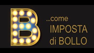 TIC  Imposta di bollo [upl. by Araid]