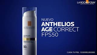 ¡NUEVO ANTHELIOS AGE CORRECT FPS50  Protege y corrige los signos de la edad [upl. by Enitsirhc]