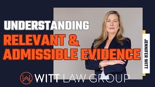 Understanding Relevant And Admissible Evidence In A Criminal Trial  Washington State  attorney [upl. by Aiset364]