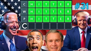 US Presidents Play WORDLE 31 [upl. by Ahsehyt788]