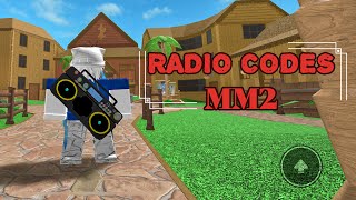 ROBLOX MUSIC CODESIDS  MURDER MYSTERY 2  ROBLOX [upl. by Lorimer760]