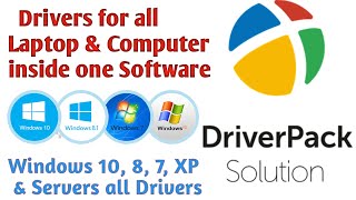 How to download and install drivers for all Laptop and Computer  How to use Driver Pack Solution [upl. by Kacerek]