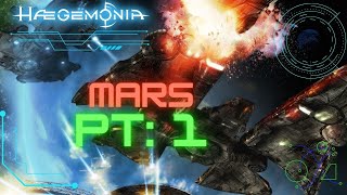 Haegemonia Gold Legions Of Iron Mars campaign part 1 dealing with Terran smugglers amp a fugitive [upl. by Atsugua]