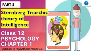 Class 12 Psychology CH1 PART 5  Triarchic theory of Intelligence by Sternberg [upl. by Ilsa]