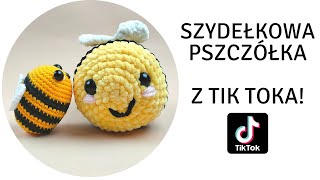 Pszczółka z tik toka Prosta maskotka amigurumi dla początkujących kurs szydełkowania [upl. by Estele711]