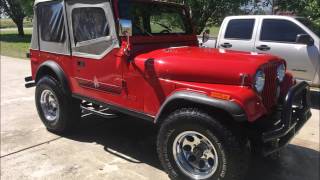 Cammed 1978 Jeep CJ7 304 [upl. by Thenna637]