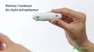 Stylo autopiqueur OneTouch® Delica® Plus  Pour commencer [upl. by Tana751]