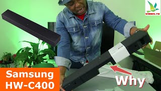 Why Is EVERYONE Buying This Soundbar –Samsung HW C400 [upl. by Odnaloy]