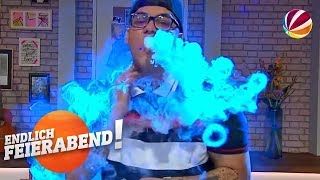 DampfTricks Der neue Trend aus dem Internet  Endlich Feierabend  SAT1 TV [upl. by Llerrac]