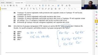 Test Medicina 2020  Commento BIOLOGIA [upl. by Ana]