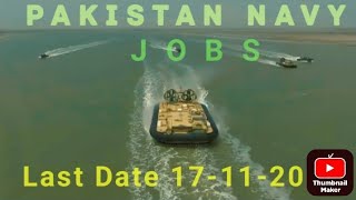 Pak Navy Jobs [upl. by Gerdeen]