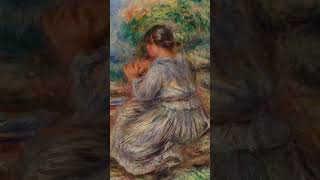 a1895 PierreAuguste Renoir French 18411919 shorts art painting classical publicdomain [upl. by Aryan]