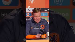 Ronald Koeman ergert zich aan de manier waarop voetbal steeds commerciëler wordt Eens [upl. by Piegari]