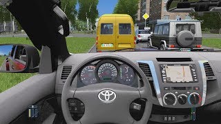 City Car Driving  Toyota Hilux Artic Truck  Fast Driving [upl. by Irbua312]