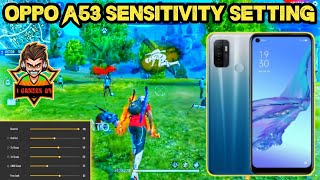 Oppo A53 Free Fire Sensitivity Setting [upl. by Parfitt]