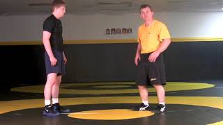 Wrestling Drills Reshot Drill No Hands [upl. by Nirihs]