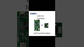 Focaltech FT5406 FT6236 FT5216 FT5336 FT5316 Display USB to I2C IIC Touch Screen Adaptor Board China [upl. by Ahtenak]