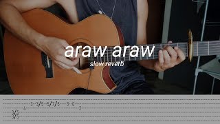 Araw  Araw  BenBen  Fingerstyle guitar Tabs lyrics [upl. by Ettari]