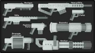 Minecraft  Mr Crayfishs Gun Mod [upl. by Nodlew]