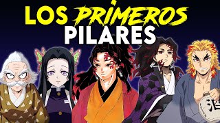 ⚡Los ANTIGUOS PILARES HASHIRA y sus HISTORIAS  Kimetsu no Yaiba [upl. by Ecnerat]