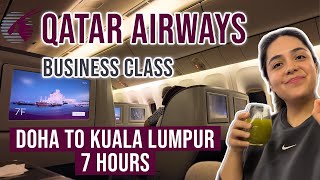 Qatar Airways Business Class Review  DISAPPOINTMENT and REGRET [upl. by Ruon855]