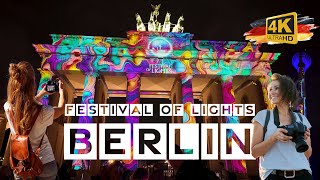 20 Jahre Festival of lights in Berlin 4K with captions [upl. by Champaigne]