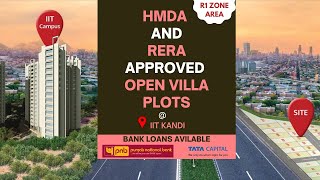 R1ZONE HMDA amp RERA APPROVED OPEN VILLA PLOTS FOR SALE iitkandi iithyderabad loanapproval vno10 [upl. by Nellahs893]